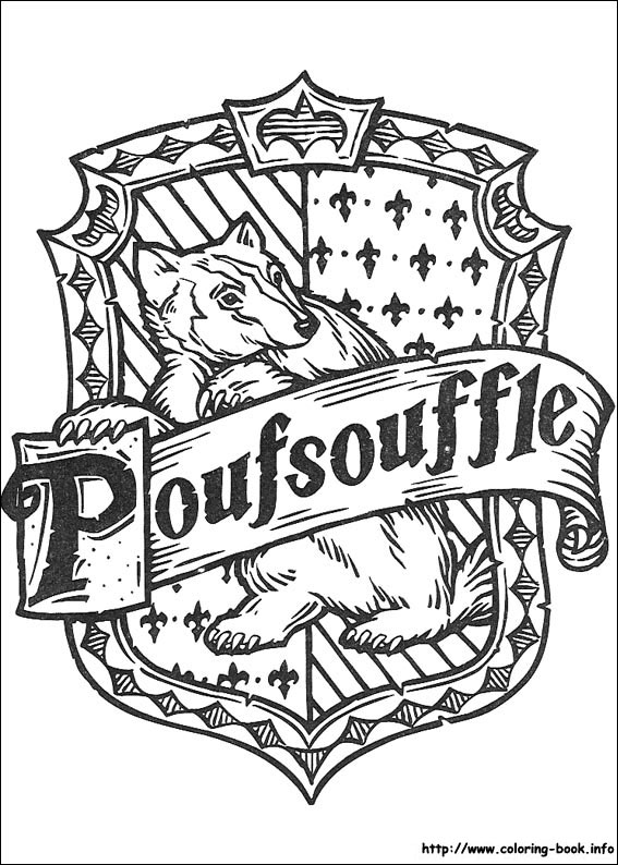 Harry Potter coloring picture